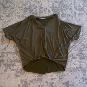 Gorgeous loose green blouse!